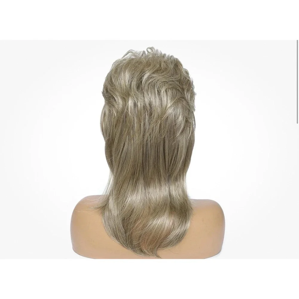 Kavsni - Blonde Mullet‎ Wig (K-2057-4/24) - 80s Costume Cosplay Hair